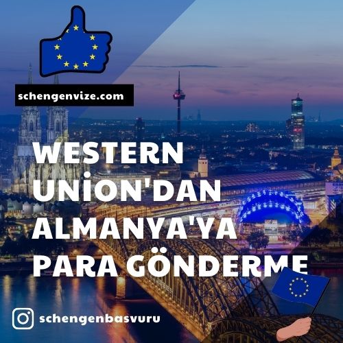 Western Union'dan Almanya'ya Para Gönderme